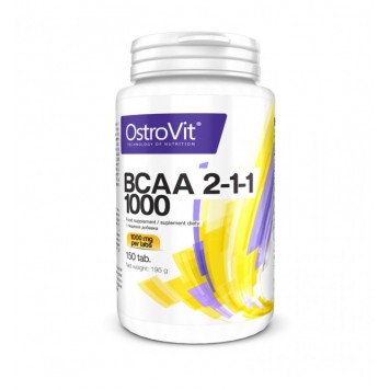 БЦАА OstroVit BCAA 2-1-1 1000 | Отзывы покупателей-0
