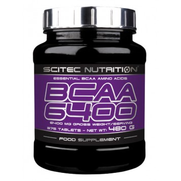 Аминокислоты БЦАА Scitec Nutrition BCAA 6400-0