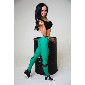 Спортивные лосины женские Frintezza "Green" купить в Минске-0
