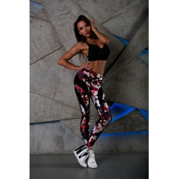 Спортивные лосины SpellSinger "Military Chilly Peppers & Total Black"-1