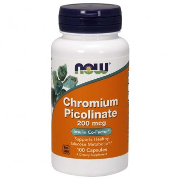 Now Foods Chromium Picolinate - пиколинат хрома в капсулах-0