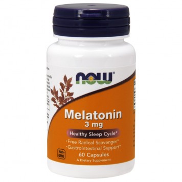 Now Foods Melatonin - американский мелатонин в капсулах-0